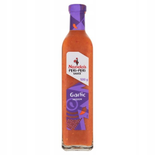 Nando's Peri-Peri cesnak SOS Médium 500g UK