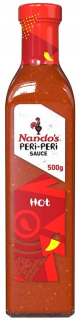 Nando je peri-peri sos hot 500g ostré Spojené kráľovstvo