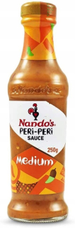 Nando's Peri-Peri SOS Stredné 250g UK