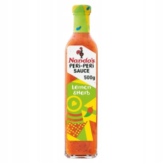 Nando's Peri-Peri Herbal Sos B. Gentle 500g UK
