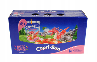 Capri-sun drink Mystic Dragon šťava z ovocia 10 x 200ml
