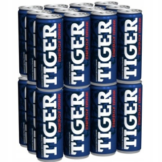 Energetický nápoj Maspex Tiger 250 ml 24x