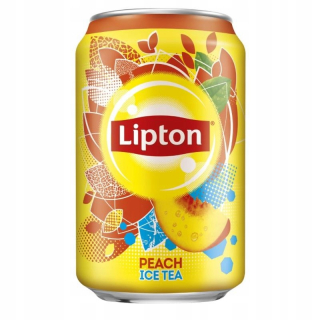 Lipton Peach Drink môže 330ml 24ks