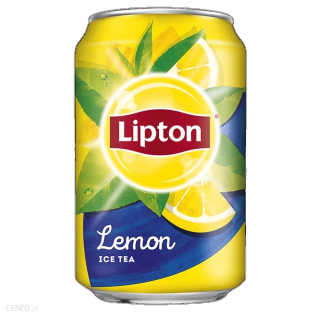 Lipton nápoj citrónová plechovka 330ml 12ks