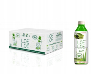 Loe loe aloe nápoj 0.5 lx24 ks. Sada