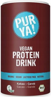 Proteínový nápoj s kakaom a KAROBA BIO 550G PUR YA