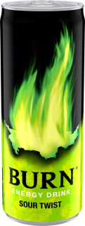 Energetický nápoj Burn Sour Twist 12 x 250 ml