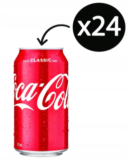 Plynové pitie COCA COLA 200ML X 24 kusov.