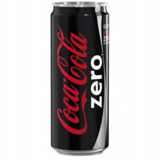 Coca cola nula 24x330ml sýtený nápoj