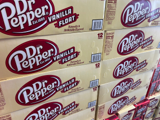 Sýtený nápoj Dr. Pepper Vanilla Float 355 ml x 24