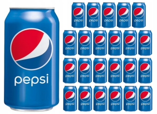 Plynový pepsi môže 330ml x 24 ks