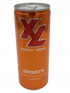 Plynové pitie XL Športový energetický nápoj 250mlx24 ks