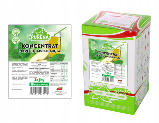 Pitie Apple-Mint (koncentrát) Purena 18L / 3KG