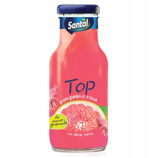 Nápoj z ružového grapefruitu / aloe 250 ml x 12 ks Santal