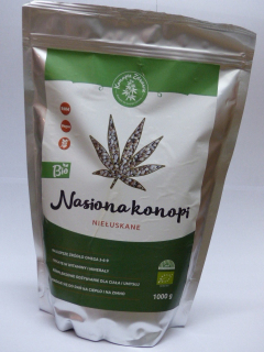 Semená kanabisu BIO 1KG