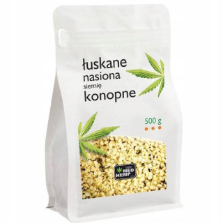 Konopné semená (sedadlo) škrupina 500g