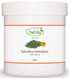 Natvita Spirulina Hawaiian PacificA 1250 tabliet