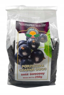 Sušené ovocie - Natura víta ovocie z čiernych ríbezlí 250G