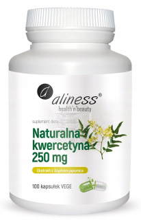 Prírodný QUERCETIN 250 mg antioxidačná stálosť
