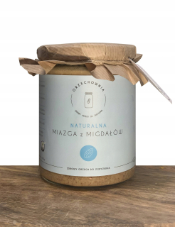 Prírodná mandľová dužina 500g arašidového masla