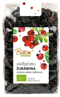 Sušené ovocie - Prírodná SUŠENÁ Brusnica bez BIO konzervačných látok