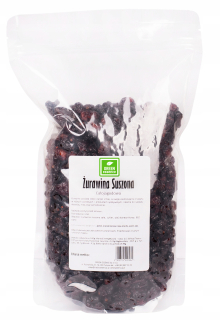 Sušené ovocie - Prírodný brusnicový sušený celý 1 kg bez síry