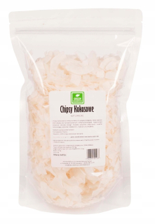 Sušené ovocie - Prírodné kokosové čipy bez prísad. Kvalita 500g