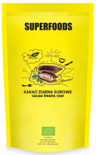 Prírodné kakaové zrná Surové obilia celé bio 800g