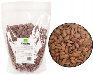 Prírodné kakaové semená kakao surové celé 1 kg