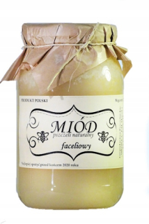 Prírodný med facely veľký jar 1.3kg appieriary