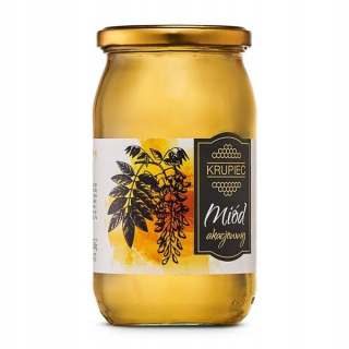 Prírodné Acacia Honey 1.1kg z včelára