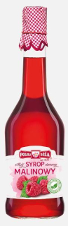 Prírodné ovocie MALINOVÝ SIRUPOVÝ DŽUS 500ml Poľsko