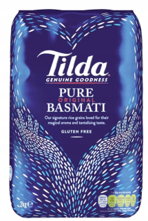 Prírodná ryža Basmati Pure Original Tilda 2 kg