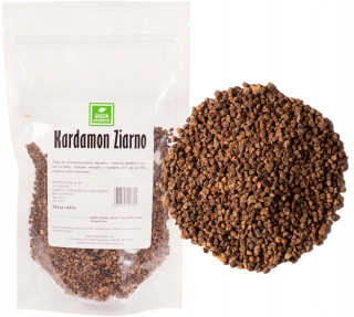 Prírodné zrno Cardamom obilie Všetky kvalitné 200g