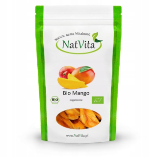 Sušené ovocie - Natvita Mango Bio Sušené ovocie 180g