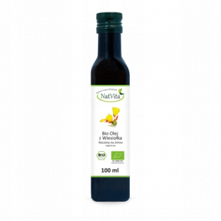 Natvita Oil z Bio Wiesiołka Zachnotone 100ml