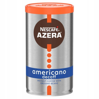 Káva bez kofeínu - Nescafe Azera Americano Decaff káva 100g UK