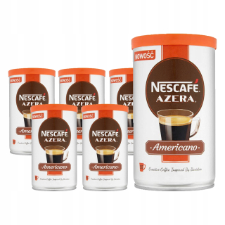 Instantná káva -  NESCAFE AZERAGRAMA AMERICALO ZMESENÁ KÁVA 6X 100 g