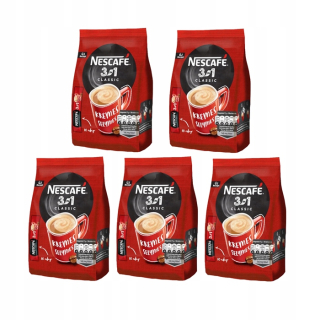 Instantná káva - Instantná káva Nescafe Classic 3v1 50 vreciek
