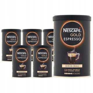 Instantná káva -  NESCAFE GOLD Espresso Originálne riešenie 6x95g