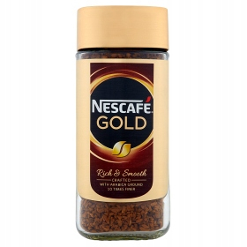 Instantná káva - NESCAFÉ GOLD RISH & HLAVY Rozpustné 100 g