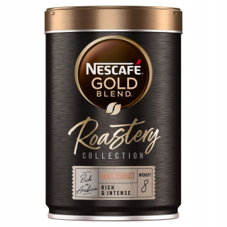 Instantná káva - NESCAFE GOLD Roasters Dark Instant Coffee 100g UK