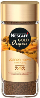 Instantná káva - NESCAFE GOLD UGANDA - rozpustná káva 100g UK