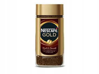Instantná káva -  NESCAFE rozpustné coffee gold, jar 200g