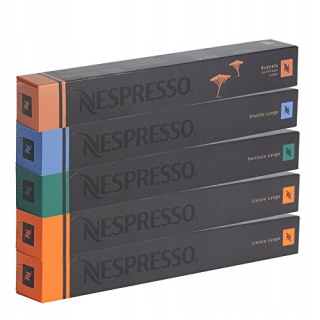 Kávové kapsule - Kapsuly Nespresso - 50 kapsúl na stroj