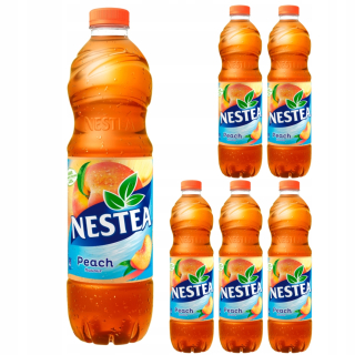 Nestea Peach nápoj broskyňový ľadový čaj 6x1,5l