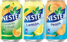 Nestea 0,33 plechovka citrón, balenie 12 ks