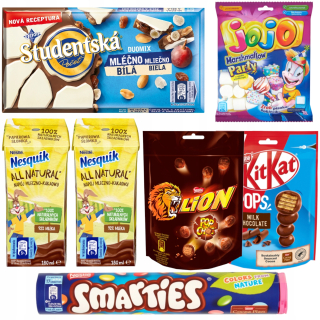Nestlé sada sladkostí pre deti pre veľké Vianoce