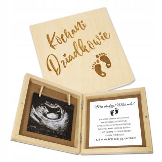 Doplnky na krst - Prekvapenie, že sa stanete prarodičmi gravírovaním
