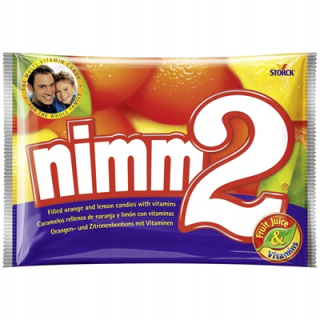 Nimm 2 ovocie candy mega pakie 1kg z Nemecka